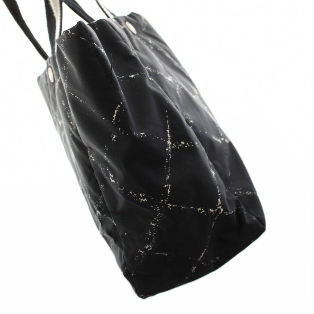 Chanel Vintage Travel Line Tote Black YM — view 3