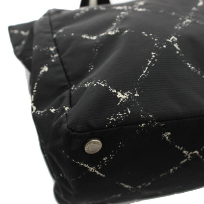 Chanel Vintage Travel Line Tote Black YM — view 7