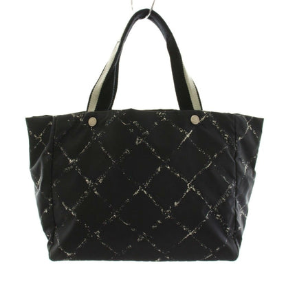 Chanel Vintage Travel Line Tote Black YM