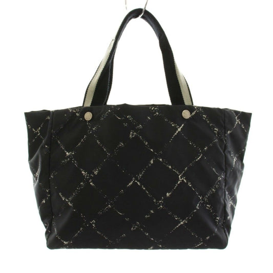 Chanel Vintage Travel Line Tote Black YM