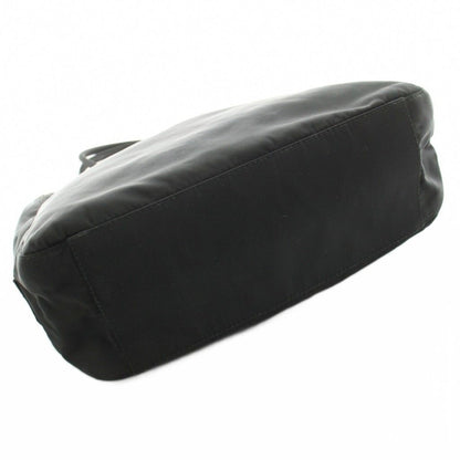 Prada Tote Nylon Triangle Logo Black KU — view 4