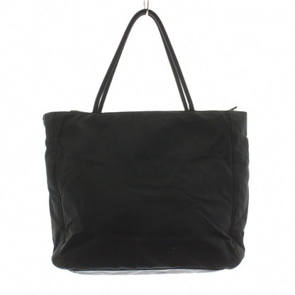 Prada Tote Nylon Triangle Logo Black KU — view 3
