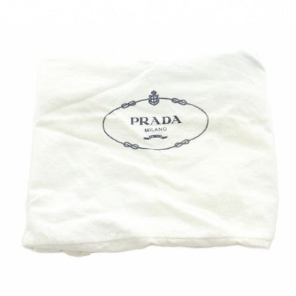 Prada Tote Nylon Triangle Logo Black KU — view 7