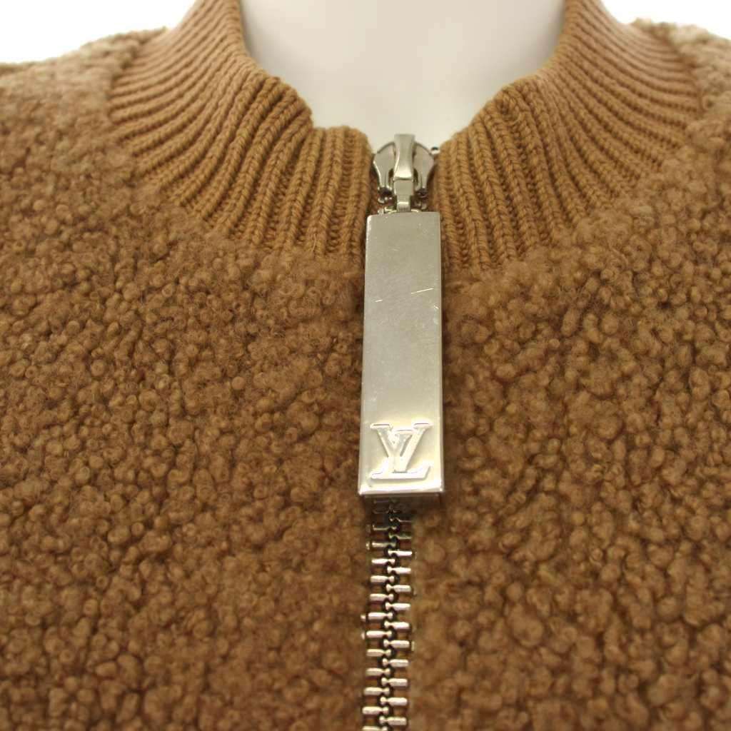 Louis Vuitton Boa Vest Jacket Zip Up 36 Brown — view 7