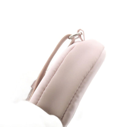 Prada Triangle Logo Shoulder Bag Nylon Pink — view 7