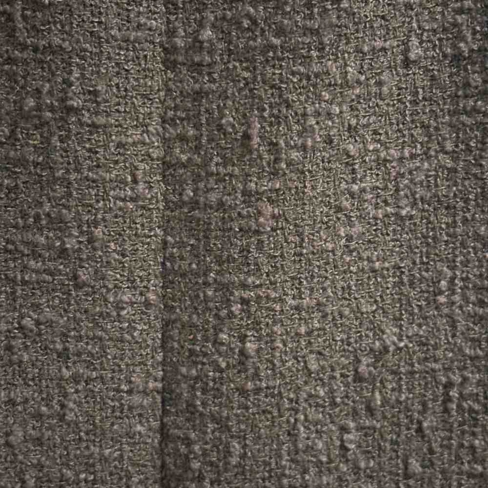 Chanel Tweed Skirt CC Logo Black 38 — view 4