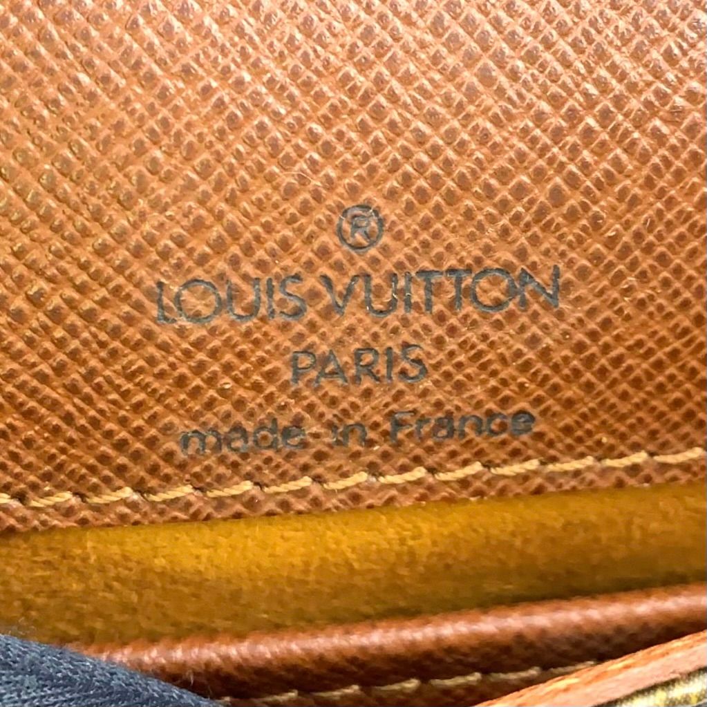 Louis Vuitton Musette Tango Short Strap Monogram Leather Brown Shoulder Bag Gold — view 4