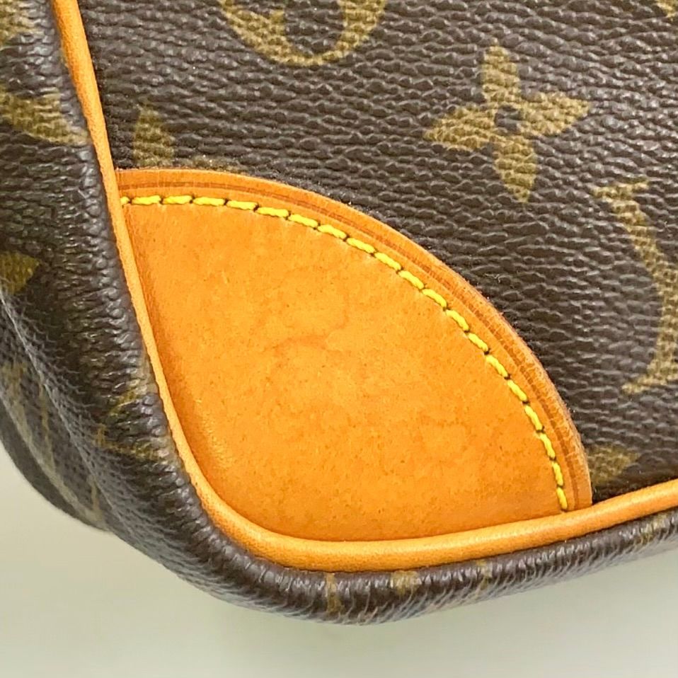 Louis Vuitton Trocadero 30 Monogram Leather Brown Shoulder Bag Gold — view 8