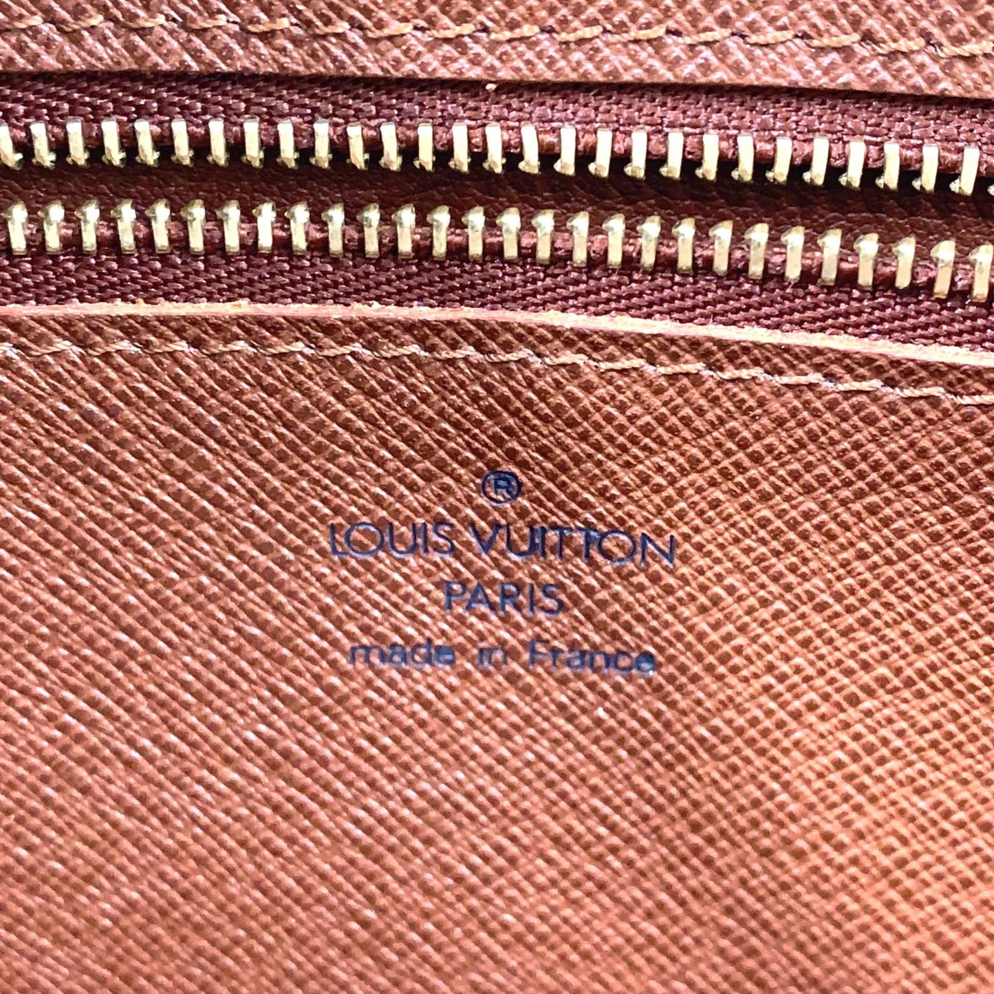 Louis Vuitton Trocadero 30 Monogram Leather Brown Shoulder Bag Gold — view 4