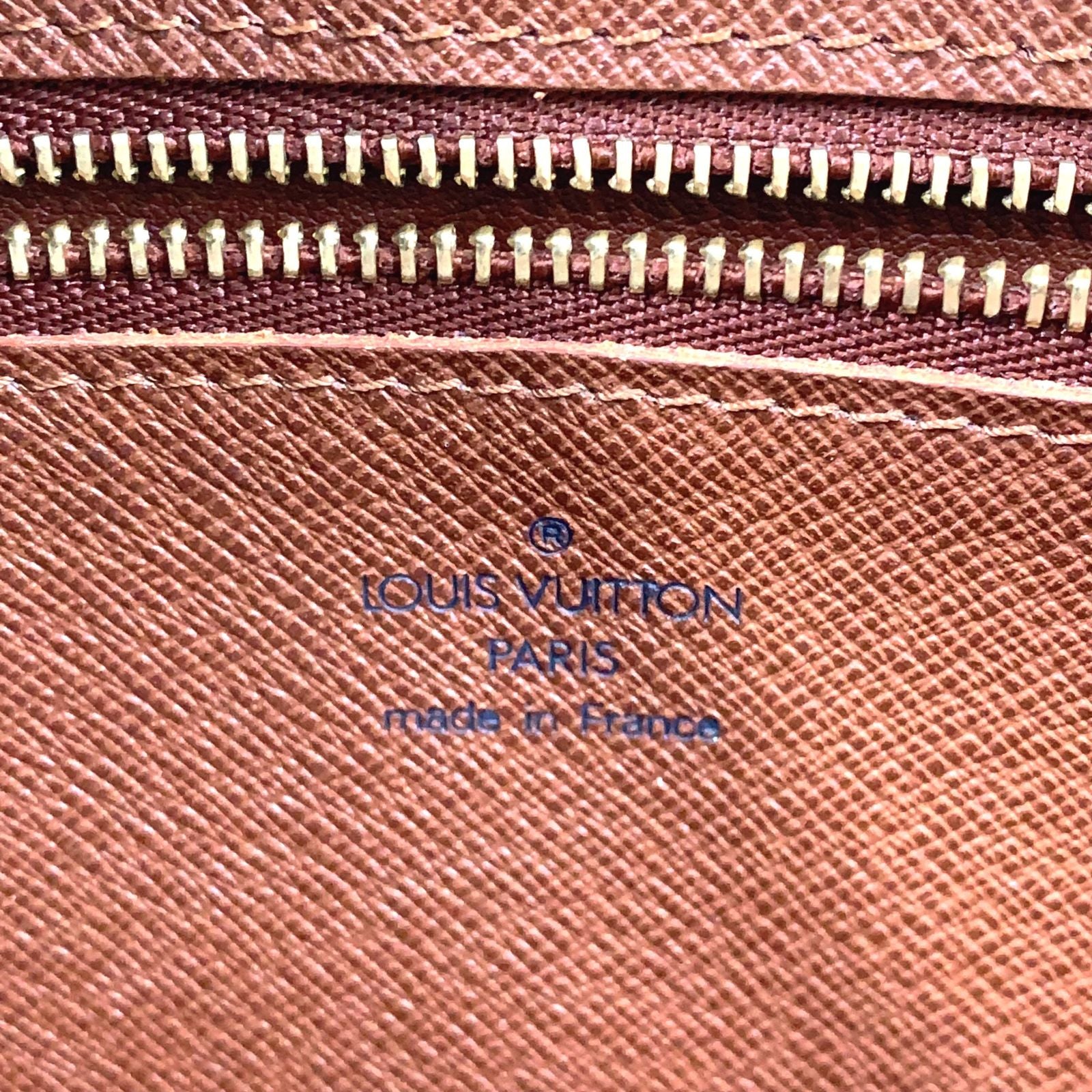 Louis Vuitton Trocadero 30 Monogram Leather Brown Shoulder Bag Gold — view 4