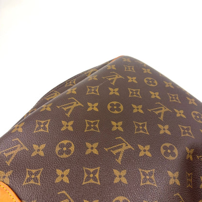 Louis Vuitton Excursion Monogram Leather Brown Handbag Gold — view 5