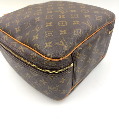 Louis Vuitton Excursion Monogram Leather Brown Handbag Gold — view 9