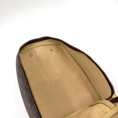 Louis Vuitton Excursion Monogram Leather Brown Handbag Gold — view 7
