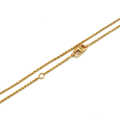 Louis Vuitton Pendentif Idyll Blossom LV Diamond Clear Pink Gold Necklace — view 5