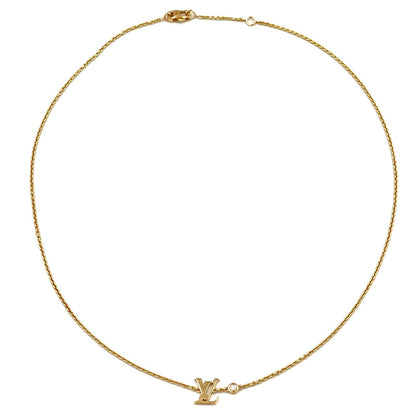 Louis Vuitton Pendentif Idyll Blossom LV Diamond Clear Pink Gold Necklace — view 3