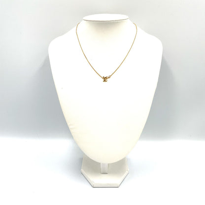 Louis Vuitton Pendentif Idyll Blossom LV Diamond Clear Pink Gold Necklace — view 7