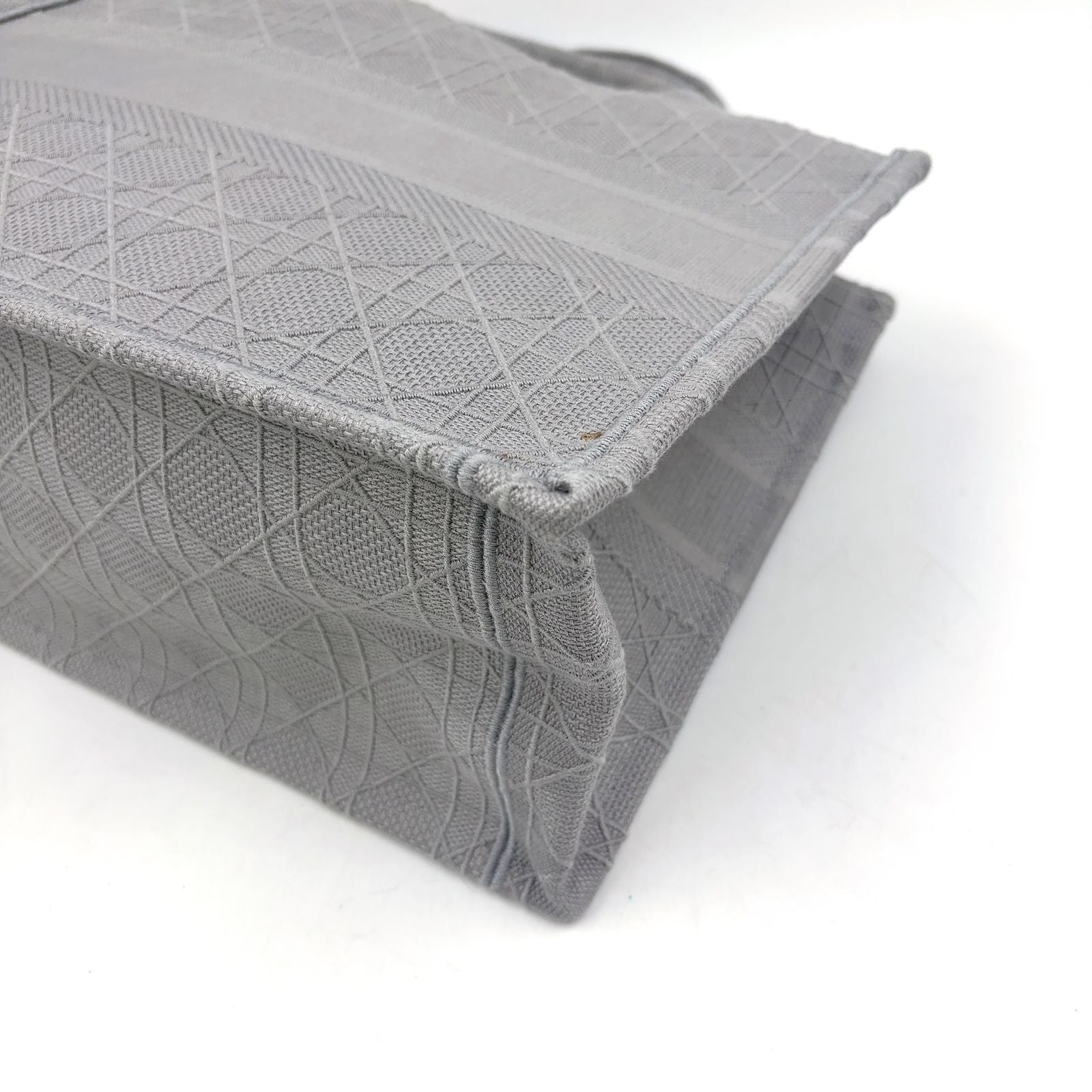 Dior Book Tote Canvas Gray — view 9