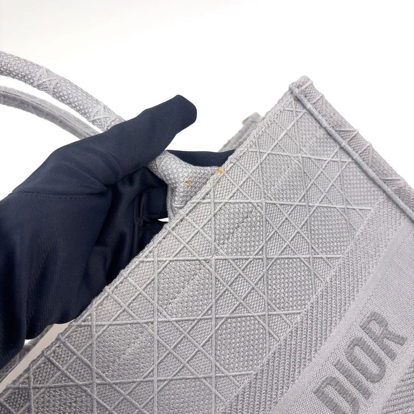 Dior Book Tote Canvas Gray — view 6