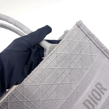 Dior Book Tote Canvas Gray — view 6