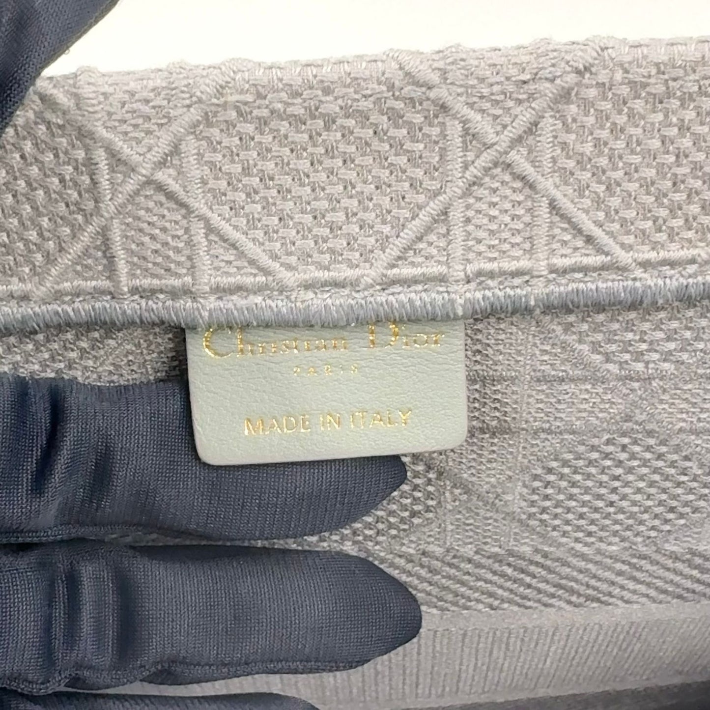 Dior Book Tote Canvas Gray — view 4