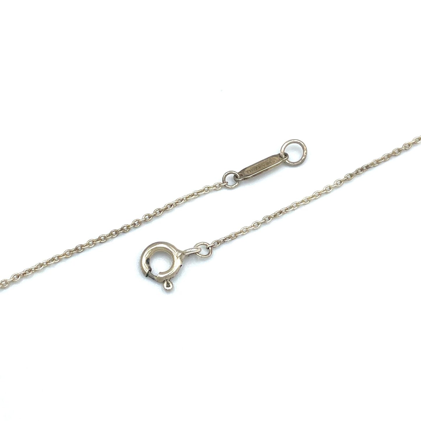 Tiffany & Co Atlas Open Medallion Silver Necklace — view 7