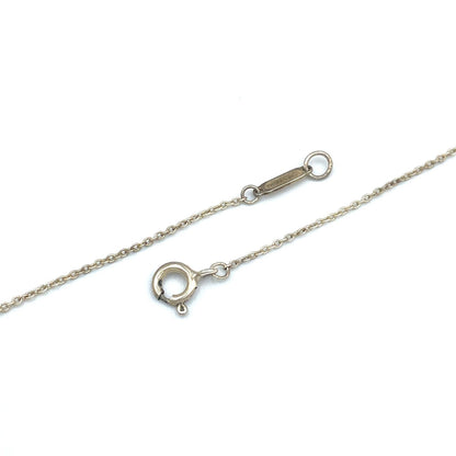 Tiffany & Co Atlas Open Medallion Silver Necklace — view 7