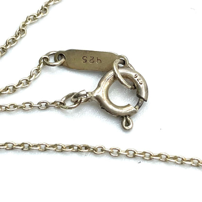 Tiffany & Co Atlas Open Medallion Silver Necklace — view 9