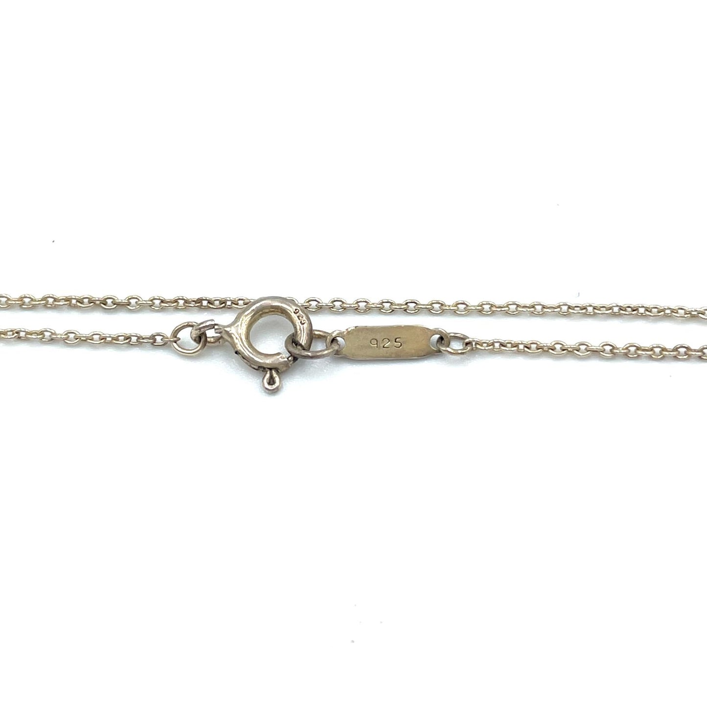 Tiffany & Co Atlas Open Medallion Silver Necklace — view 5