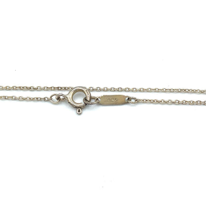 Tiffany & Co Atlas Open Medallion Silver Necklace — view 5