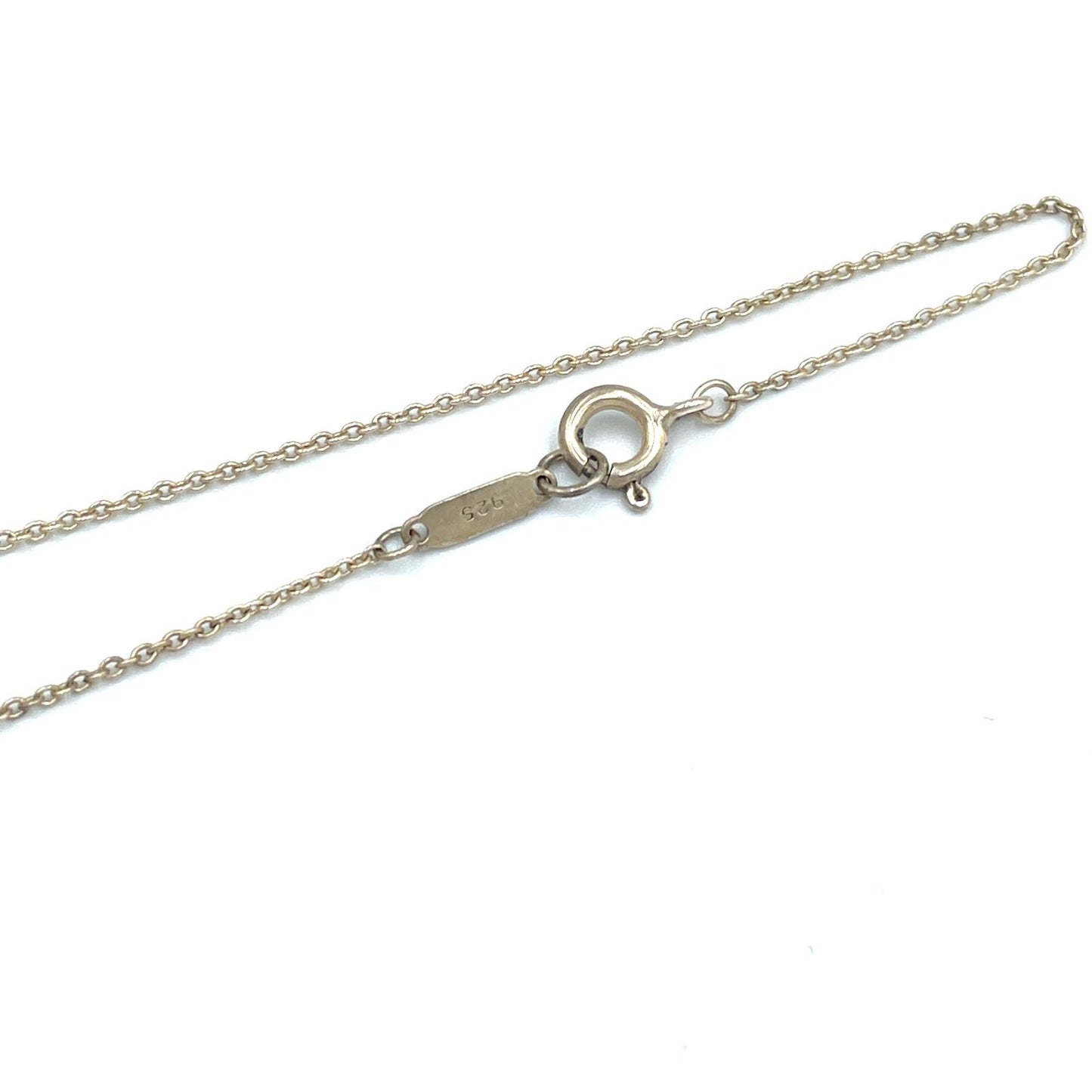 Tiffany & Co Atlas Open Medallion Silver Necklace — view 8