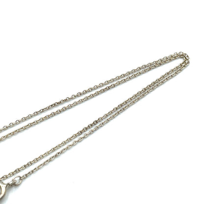 Tiffany & Co Atlas Open Medallion Silver Necklace — view 6