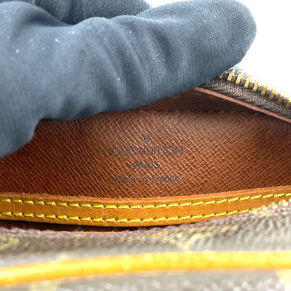 Louis Vuitton Blois Monogram Leather Brown Shoulder Bag Gold — view 4