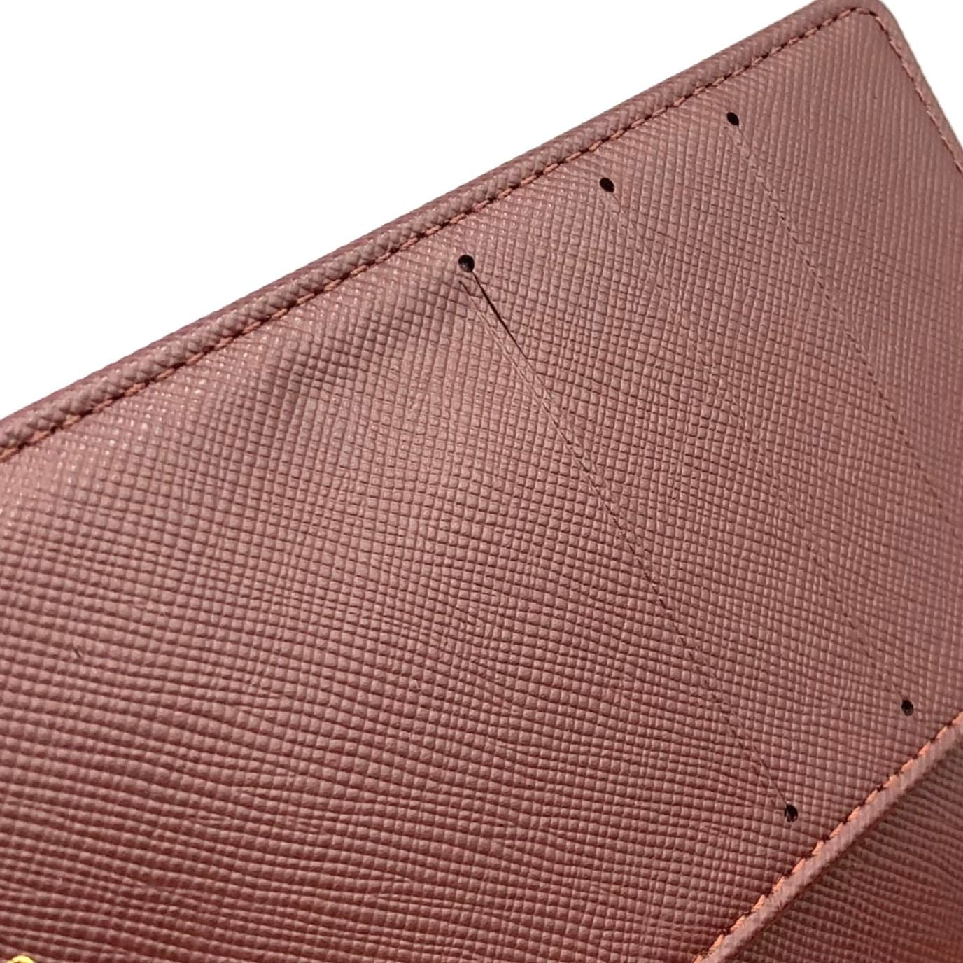 Louis Vuitton Monogram Mini Agenda PM Canvas Red Notebook Cover Gold — view 9