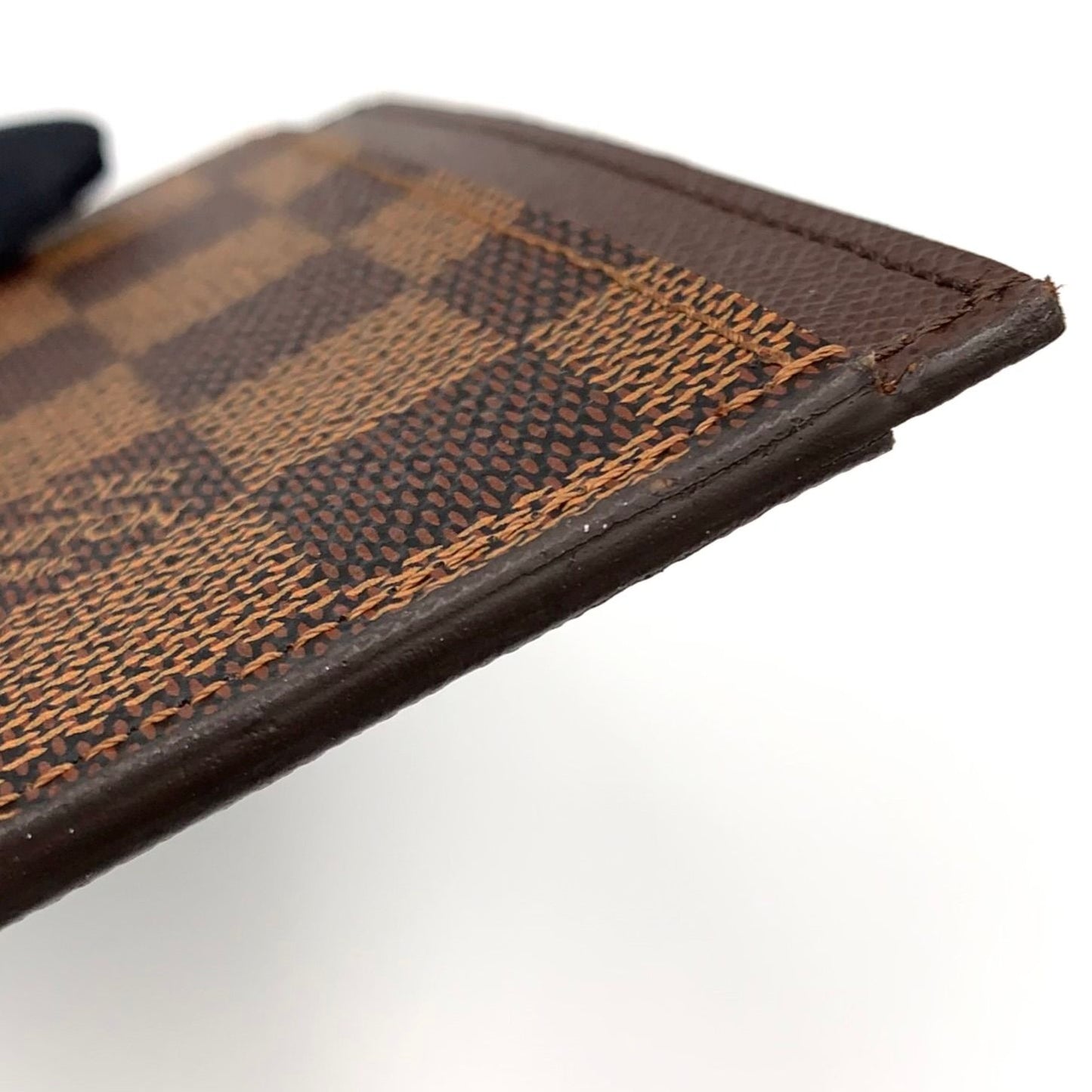 Louis Vuitton Card Holder Sample Brown Case — view 7