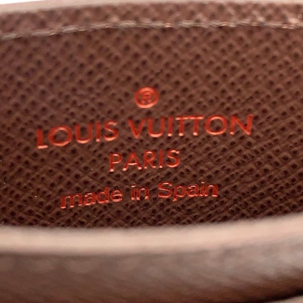 Louis Vuitton Card Holder Sample Brown Case — view 4