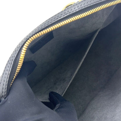 Louis Vuitton Jasmine Epi Noir Leather Black Handbag Gold — view 5