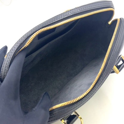 Louis Vuitton Jasmine Epi Noir Leather Black Handbag Gold — view 3