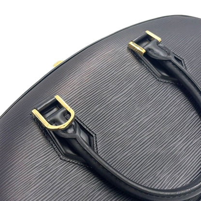 Louis Vuitton Jasmine Epi Noir Leather Black Handbag Gold — view 7