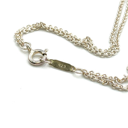 Tiffany & Co Infinity Double Chain Silver Necklace — view 5