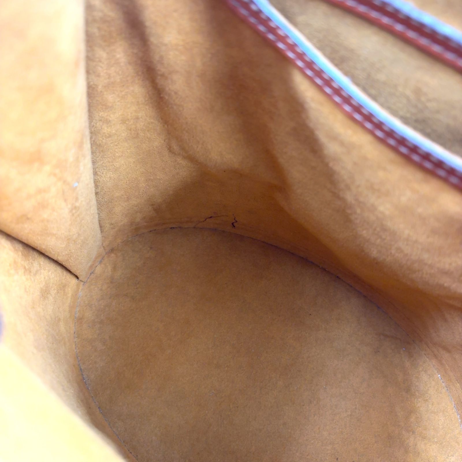 Louis Vuitton Cluny Epi Kenya Brown Leather Shoulder Bag Gold — view 7