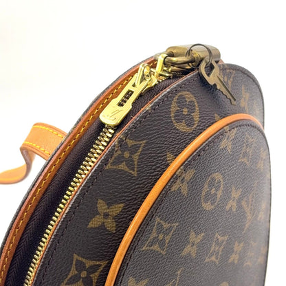 Louis Vuitton Ellipse Sac a Dos Monogram Leather Brown Light Backpack Gold — view 7