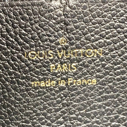 Louis Vuitton Zippy Wallet Monogram Empreinte Noir Leather Black Round Gold — view 4