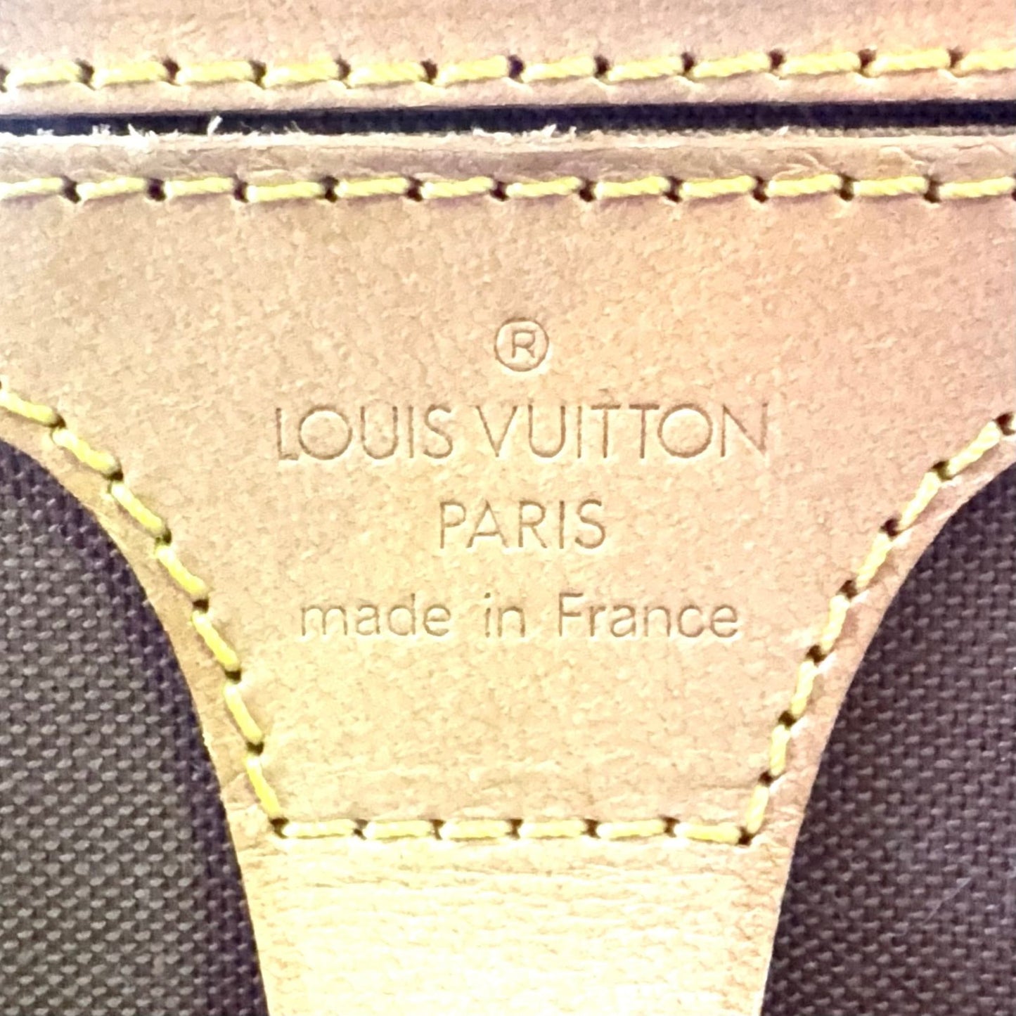Louis Vuitton Ellipse Sac a Dos Monogram Leather Brown Light Backpack Gold — view 4