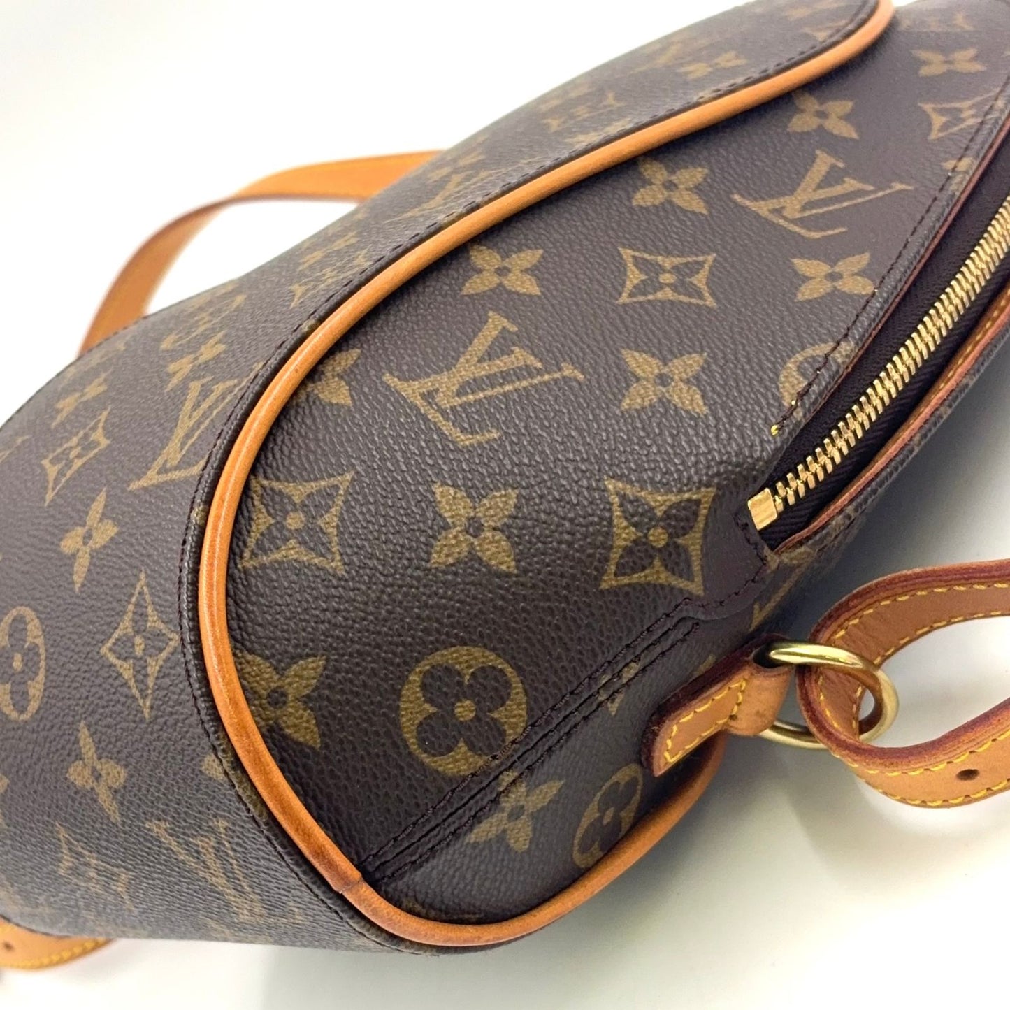 Louis Vuitton Ellipse Sac a Dos Monogram Leather Brown Light Backpack Gold — view 6