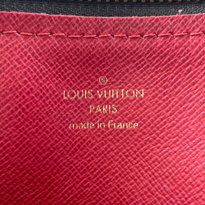Louis Vuitton Papillon 30 Damier Ebene Leather Brown Handbag Gold — view 4