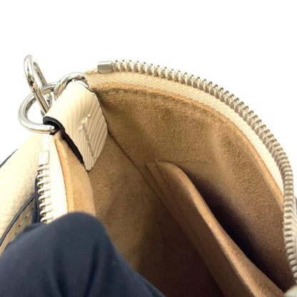 Louis Vuitton Marais Rini Epi 2-Way Shoulder Leather Ivory Handbag Silver — view 6