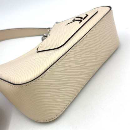 Louis Vuitton Marais Rini Epi 2-Way Shoulder Leather Ivory Handbag Silver — view 8