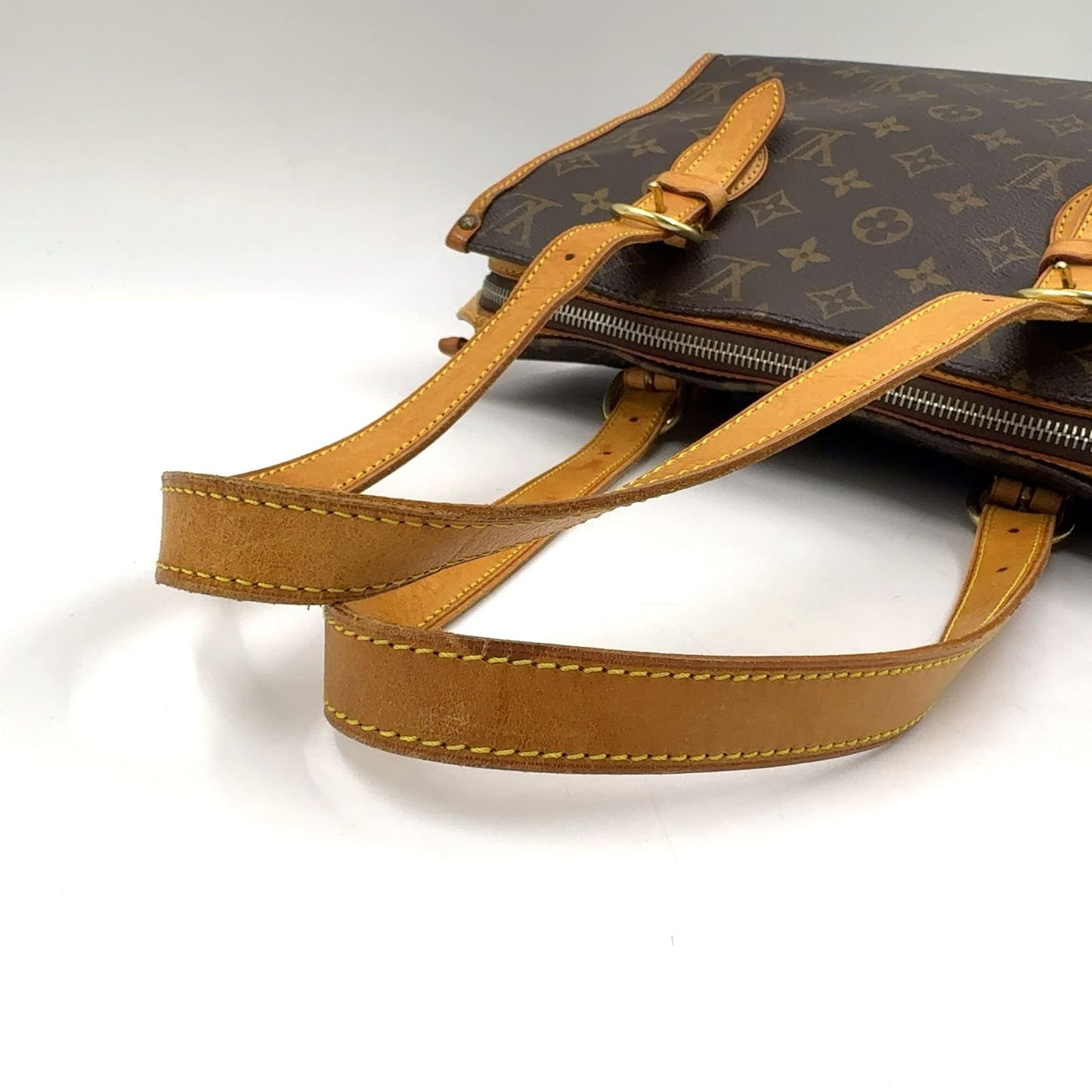 Louis Vuitton Popincourt Monogram Leather Brown Tote Gold — view 6