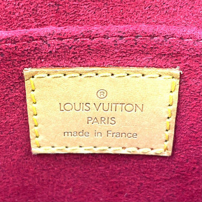 Louis Vuitton Tambourine Monogram Leather Brown Shoulder Bag Gold — view 4