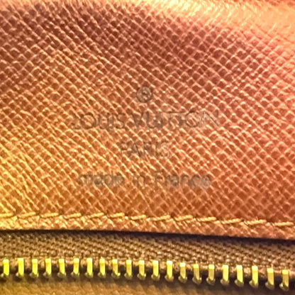 Louis Vuitton Nile Monogram Leather Brown Light Shoulder Bag Gold — view 4